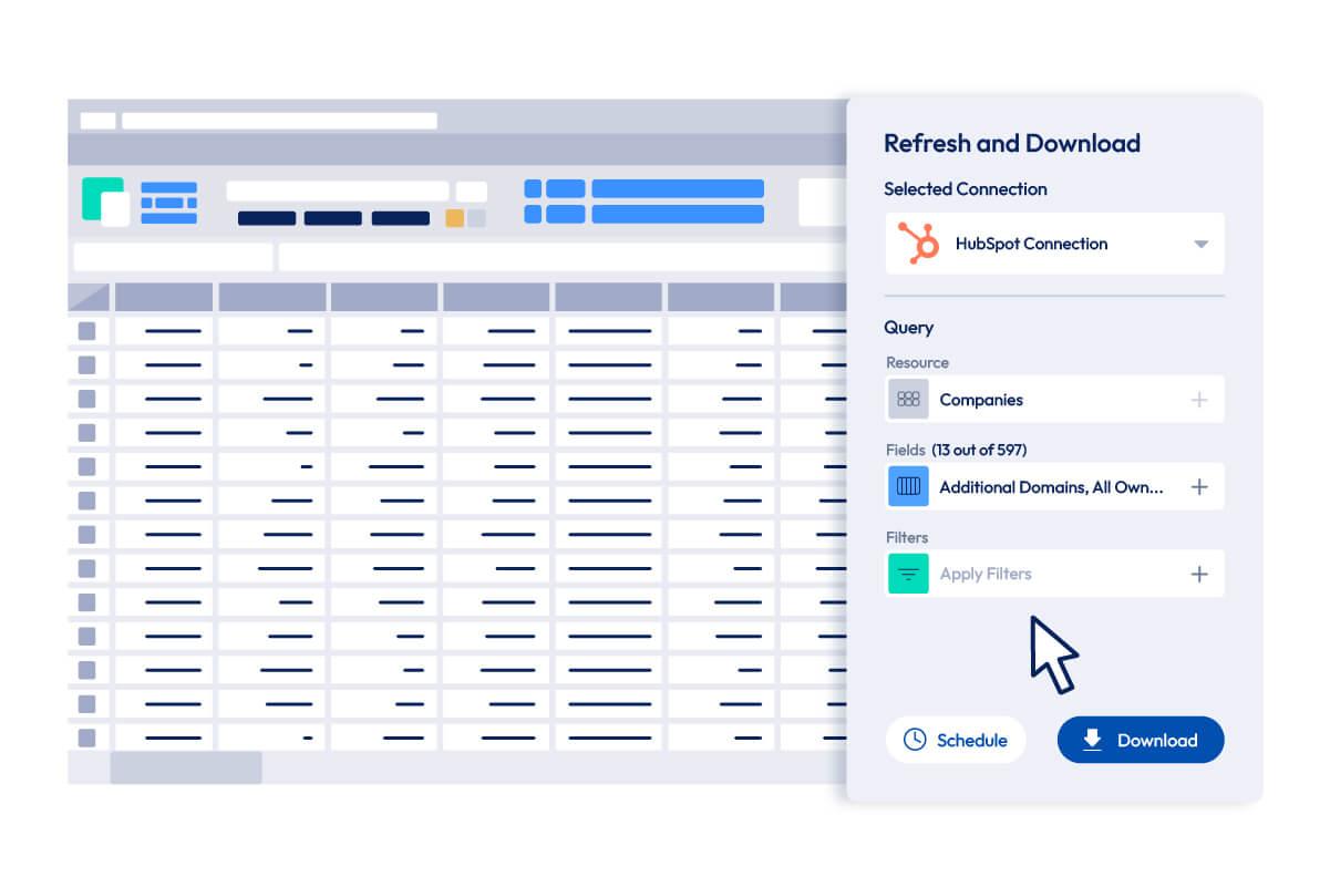 HubSpot Data Update with a Single Click