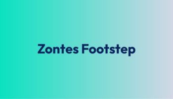 Zontes Footstep Success Story